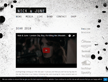 Tablet Screenshot of nickandjune.com